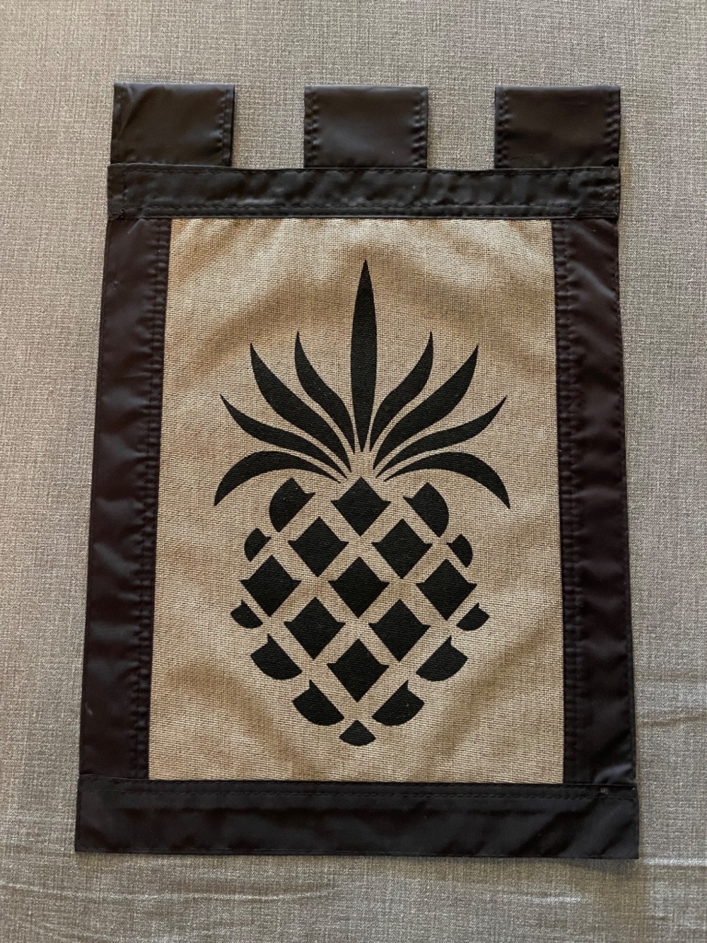 Lot of 3 NEW Double Sided Pineapple Garden Flags - Picture 8 of 9